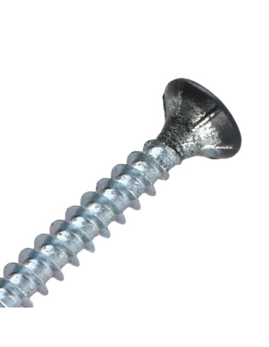 1 x Vis bois TEKOR Tête fraisée Cranté 5X40...