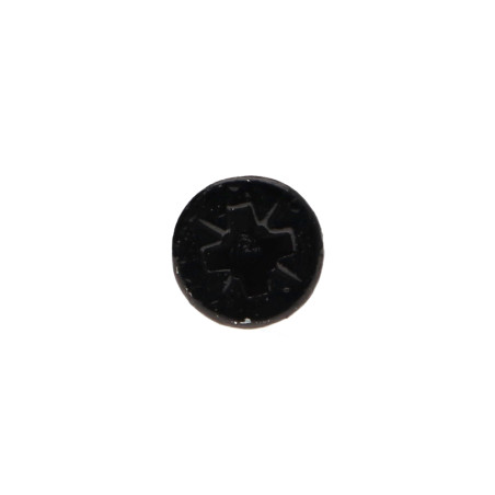 1 x VBA Vis bois agglo Tête fraisée Pozi N°2 3.5X35 Filetage total Acier zingué noir