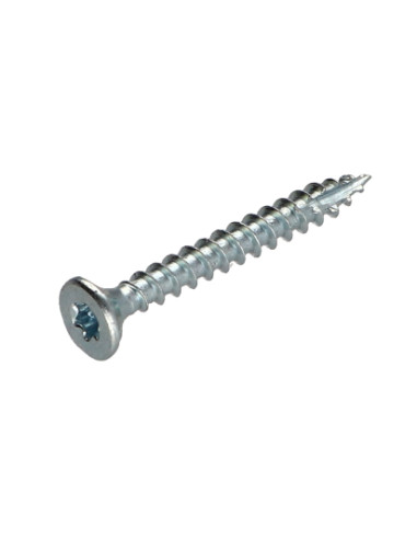 1 x Vis bois TEKOR Tête fraisée Cranté 4X30...