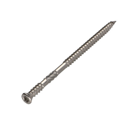 1 x VBA Vis bois agglo Tête fraisée Pozi N°3 6X50 Filetage partiel Acier zingué GLEITMO 627
