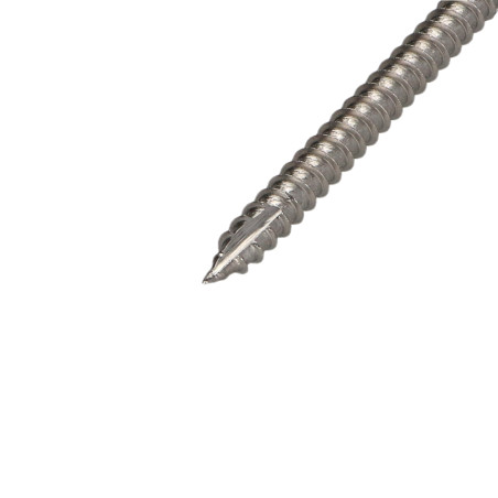 1 x VBA Vis bois agglo Tête fraisée Pozi N°3 6X50 Filetage partiel Acier zingué GLEITMO 627