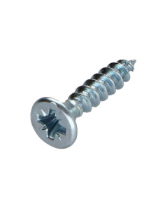 VBA Vis bois agglo Tête fraisée Pozi N°2 3.5X10 Filetage...
