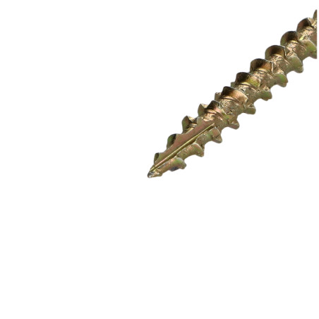 1 x Vis bois TEKOR Tête fraisée Cranté 4X45 Filetée sur 27 TORX T20 ZBCR3+ Pointe antifendage type 17