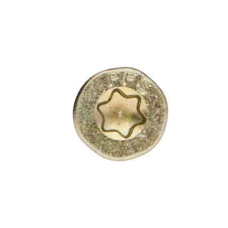1 x Vis bois TEKOR Tête fraisée Cranté 4X45 Filetée sur 27 TORX T20 ZBCR3+ Pointe antifendage type 17