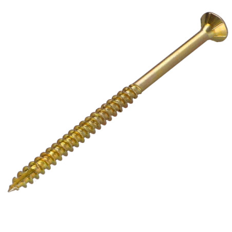 1 x Vis bois TEKOR Tête fraisée Cranté 4X70 Filetée sur 42 TORX T20 ZBCR3+ Pointe antifendage type 17