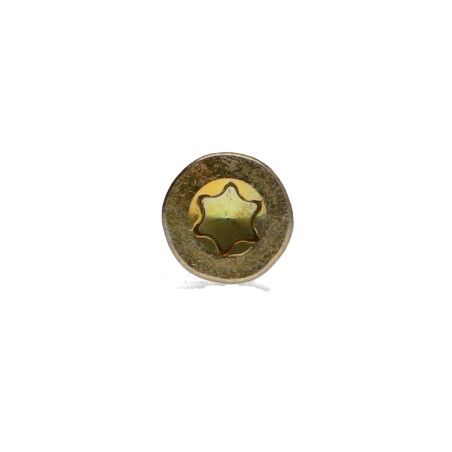 1 x Vis bois TEKOR Tête fraisée Cranté 4X70 Filetée sur 42 TORX T20 ZBCR3+ Pointe antifendage type 17