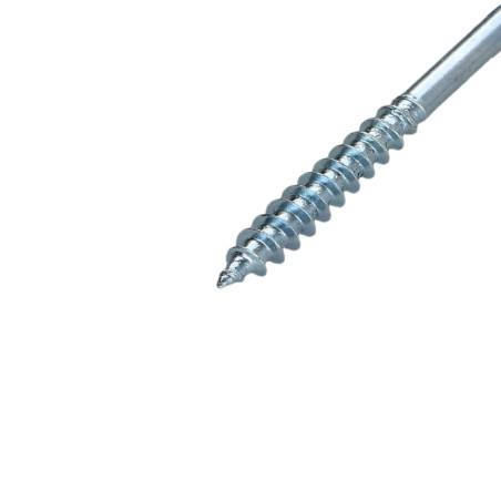 1 x VBA Vis bois agglo Tête fraisée Pozi N°2 3.5X45 Filetage partiel Acier zingué