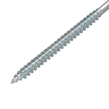 1 x Vis bois TEKOR Tête fraisée Cranté 6X80 Filetée sur 48 TORX T30 Acier zingué Pointe antifendage type 17