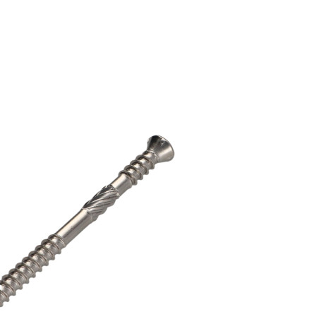 1 x VBA Vis bois agglo Tête fraisée Pozi N°2 5X50 Filetage partiel Acier zingué GLEITMO 627