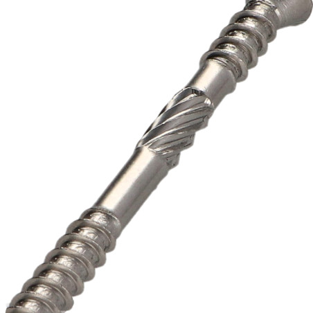 1 x VBA Vis bois agglo Tête fraisée Pozi N°2 5X50 Filetage partiel Acier zingué GLEITMO 627