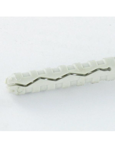 1 x Cheville Tête fraisée à clou Acier zingué 6X80