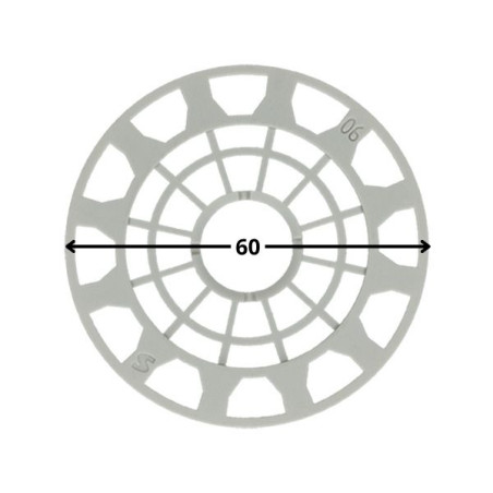 1 x Rondelle D ISOLATION Diamètre 60 Pour Vis De 6