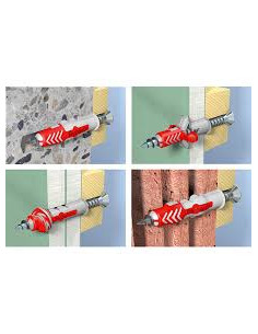 Cheville Nylon DUOPOWER Fischer 6X50 Sans Vis 2