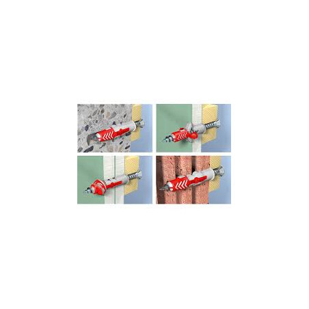 1 x Cheville Nylon DUOPOWER Fischer 6X50 Sans Vis