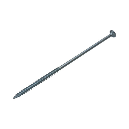 1 x Vis bois TEKOR Tête fraisée Cranté TORX T30 6X260 Filetée sur 70 Pointe antifendage type 17