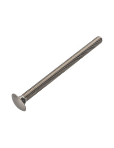 Vis métaux tête ronde collet carré Inox A4 M10X140...