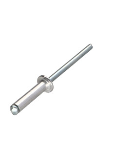 Rivet Aluminium /NIROSTA 4X8 Tête plate