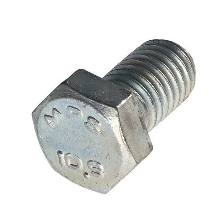 1 x Vis métaux Tête hexagonale TH Pas Gauche M4X10 Classe 10.9 acier geomet