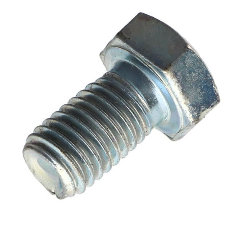 1 x Vis métaux Tête hexagonale TH Pas Gauche M7X16 Classe 10.9 acier geomet