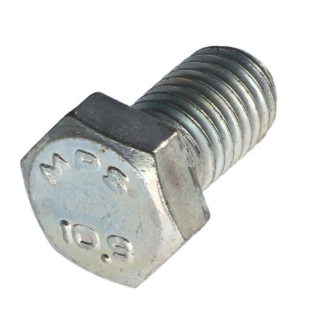 1 x Vis métaux Tête hexagonale TH Pas Gauche M6X16 Classe 10.9 acier geomet