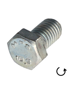 Vis métaux Tête hexagonale TH Pas Gauche M6X10 Classe... 2