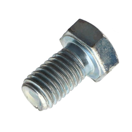 1 x Vis métaux Tête hexagonale TH Pas Gauche M6X10 Classe 10.9 acier geomet