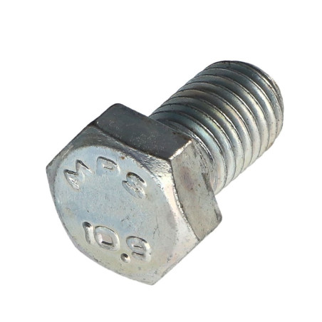 1 x Vis métaux Tête hexagonale TH Pas Gauche M4X16 Classe 10.9 acier geomet