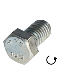 Vis métaux Tête hexagonale TH Pas Gauche M10X16 Classe... 2