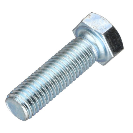 1 x Vis métaux Tête hexagonale TH Pas Gauche M4X30 Classe 10.9 acier geomet