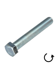 Vis métaux Tête hexagonale TH Pas Gauche M10X80 Classe... 2
