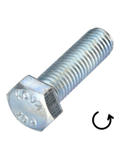 Vis métaux Tête hexagonale TH Pas Gauche M6X50 Classe... 2