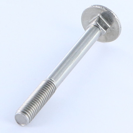 1 x TRCC JAPY tête ronde collet carré M12X290 Filetage partiel Acier zingué