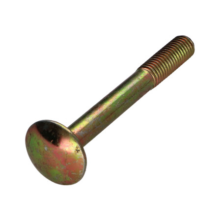 1 x TRCC JAPY tête ronde collet carré M8X70 Filetée sur 22 Filetage partiel Bichromaté