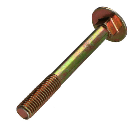 1 x TRCC JAPY tête ronde collet carré M8X70 Filetée sur 22 Filetage partiel Bichromaté