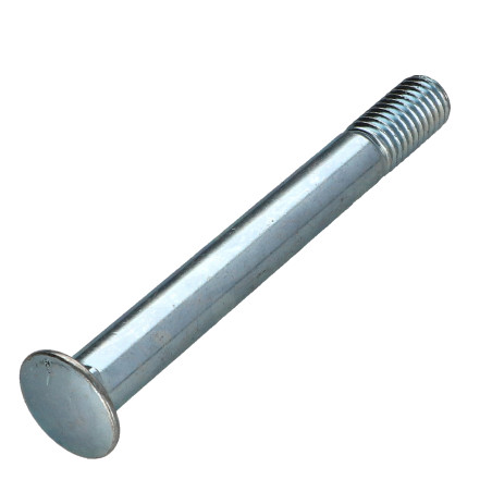 1 x TRCC JAPY tête ronde collet carré M10X90 Filetée sur 20 Filetage partiel K C.B DK17.2 Acier zingué
