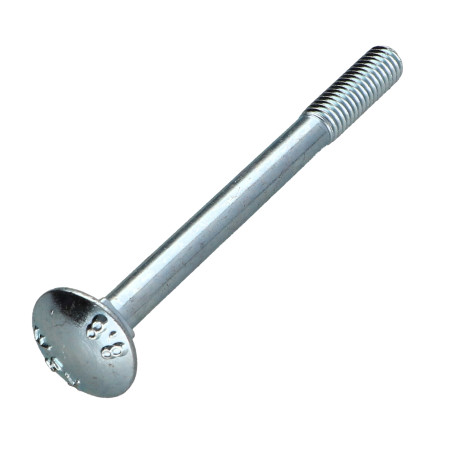 1 x TRCC JAPY tête ronde collet carré M6X70 Filetage partiel Classe 8.8 Acier zingué