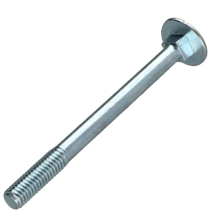 1 x TRCC JAPY tête ronde collet carré M6X70 Filetage partiel Classe 8.8 Acier zingué