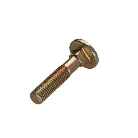 1 x TRCC JAPY tête ronde collet carré M7X35 Filetage partiel Bichromaté