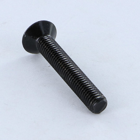 1 x Vis métaux FHC tête fraisée empreinte hexagonale creuse M10X50 Filetage total Classe 10.9 Clé de 6 HC6 Acier brut