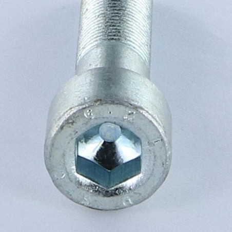 1 x Vis métaux CHC BTR M16X60 Classe 10.9 Pas fin Pas de 150 Clé de 14 HC14 Acier zingué