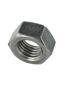Ecrou hexagonale M36 Pas Gauche Classe 8 Acier brut