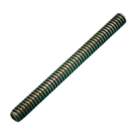 1 x Tige filetée TR16X4 1 mètre Trapézoidale Gauche Acier brut