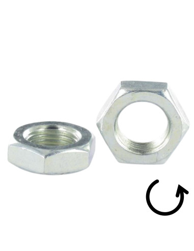 1 x Ecrou hexagonal bas hm/contre Ecrou M24 Pas...