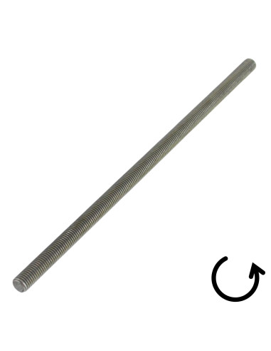 1 x Tige filetée M8 Longueur 1 mètre Pas Gauche...