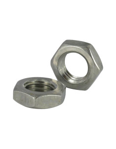 Ecrou hexagonale Pas Gauche M14 Inox A2