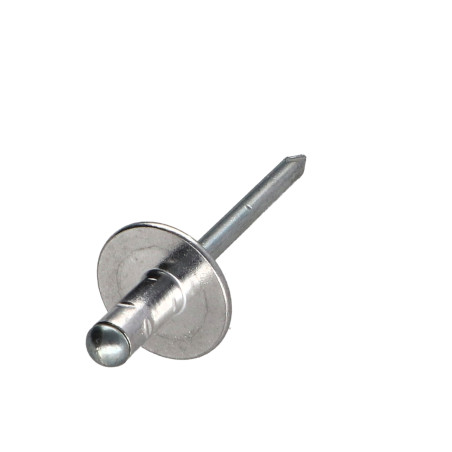 1 x Rivet aveugle Aluminium Tige acier 4X17 Tête large Multi-serrage POLYGRIP