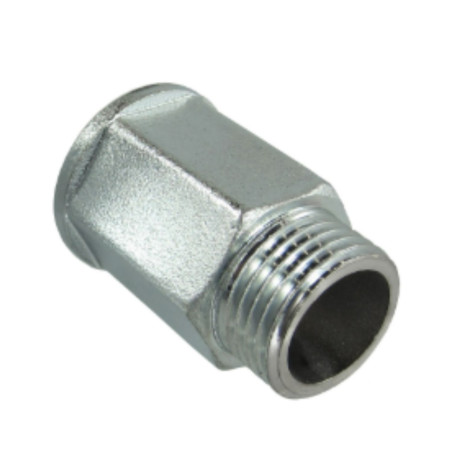 1 x Mamelon hexagonal Figure 529 Mâle/Femelle 15x21 (1/2") X 30 Laiton chrome