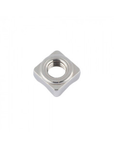 Ecrou carré à souder M12 19X19X9.5 Inox A4