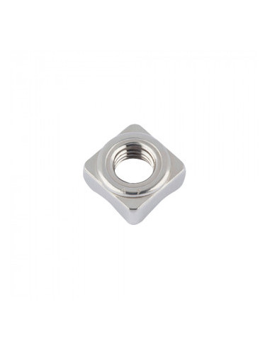 1 x Ecrou carré à souder M12 19X19X9.5 Inox A4