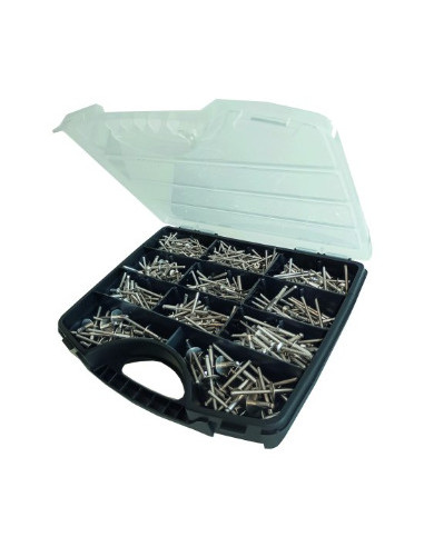 1 x Assortiment de 500 Rivet GORIVET Inox A2...